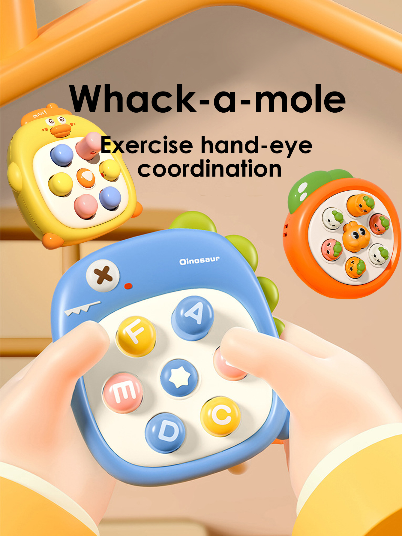 Electronics Latest Gadgets - Pocket-sized Mini Whack-a-Mole Anxiety Relief Toy,