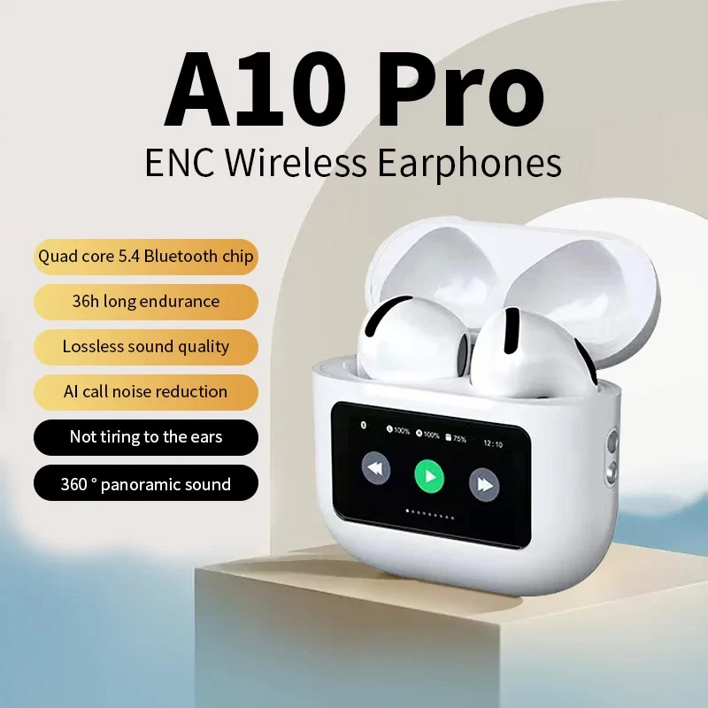 Japanese Electronics Gadgets - A10 Pro ANC Wireless Bluetooth 5.3