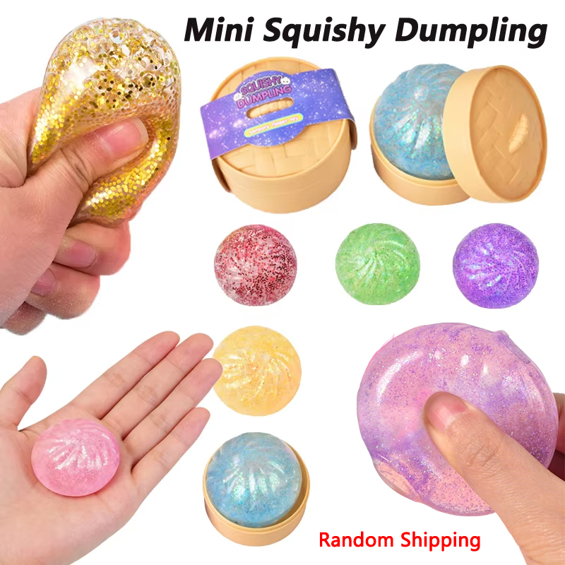 Electronics Latest Gadgets - Mini Squishy Dumpling Realistic Bun Sensory