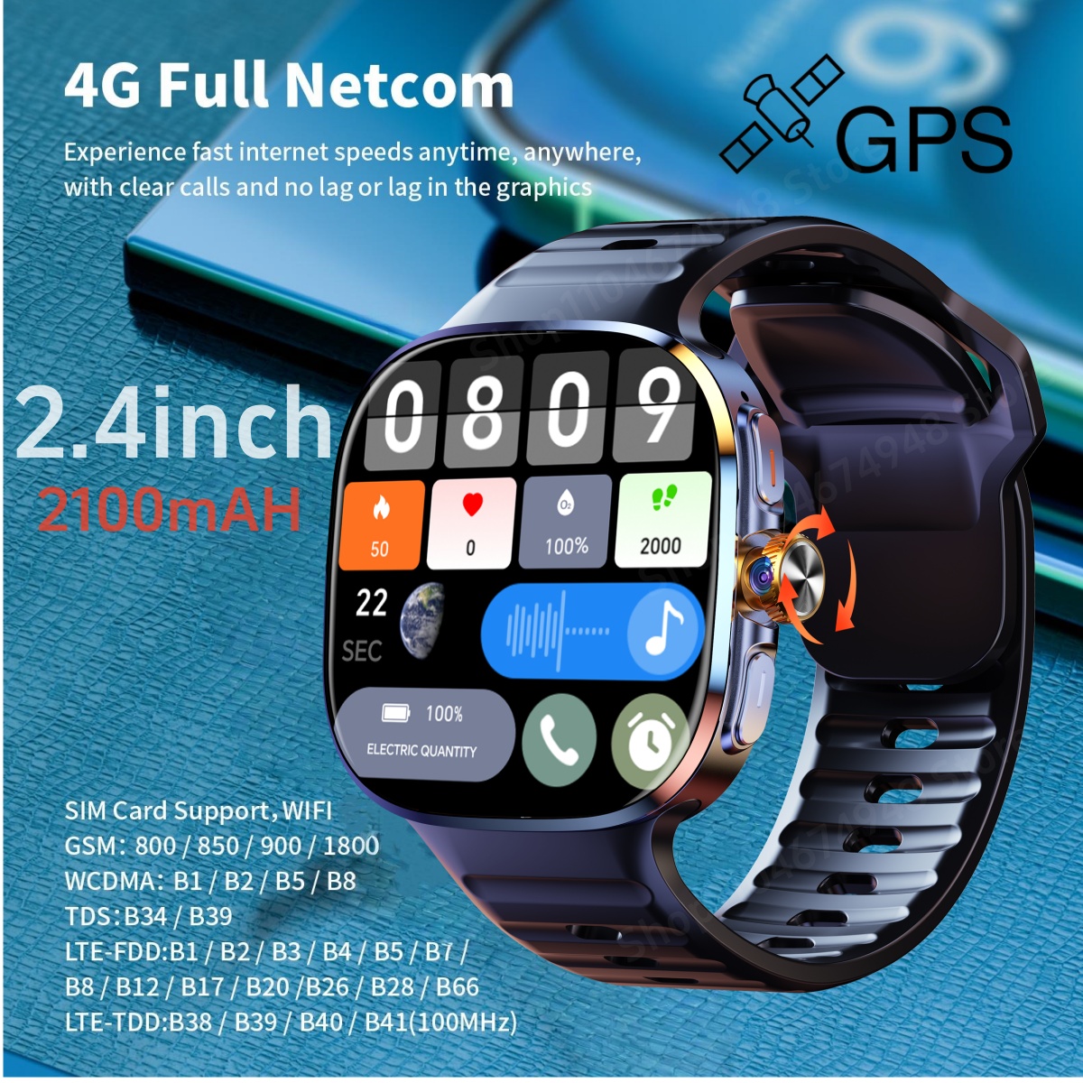 Electronics Quiz - M99 Smart Watch Android 10.0 Smartwatch