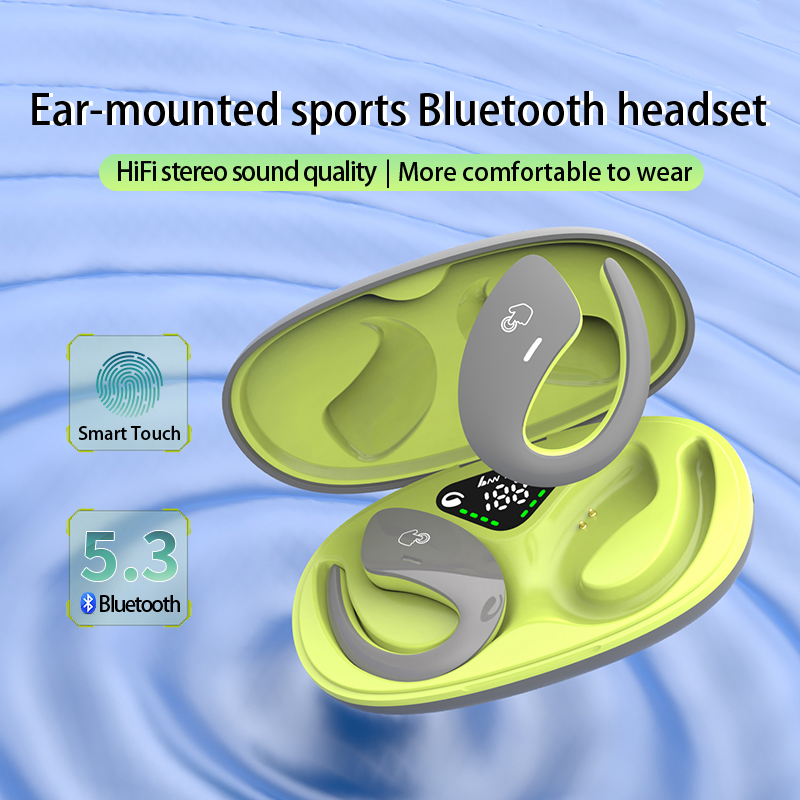 Japanese Electronics Gadgets - Bone Conduction Sports Bluetooth Headset TWS