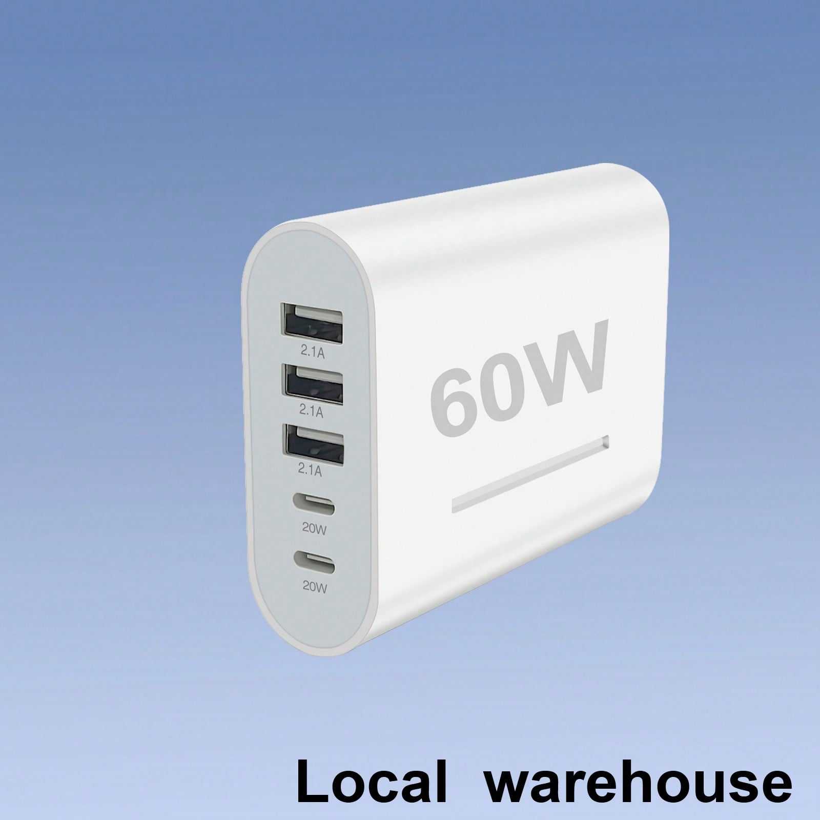Electronics And Gadgets With C - Compact 5-Port PD Multi USB Type