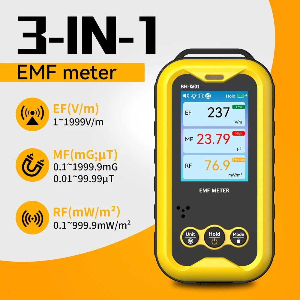 3in1 EMF Meter Electric Field  - Electronics Quiz incelemesi ve fiyatı