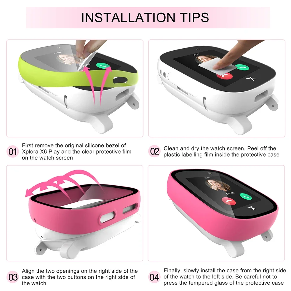 Case for Xploar X6 Play Kids S - Smart Watch Kids incelemesi ve fiyatı