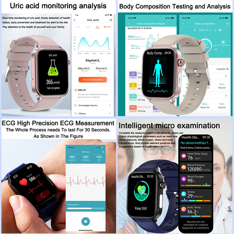 2025 New ECG+PPG Monitoring Sm - Electronics Quiz incelemesi ve fiyatı