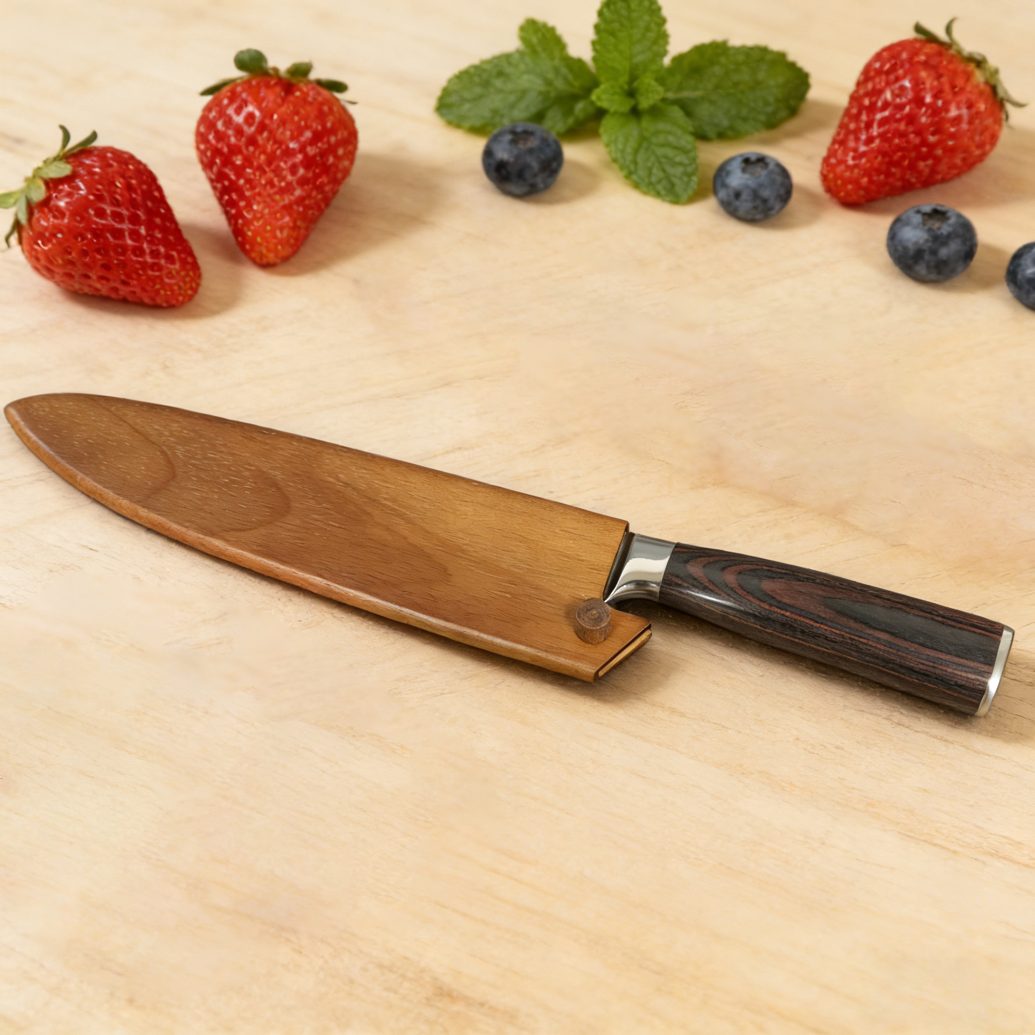 Wooden Knife Sheath Multi-func - Japanese Electronics Gadgets incelemesi ve fiyatı