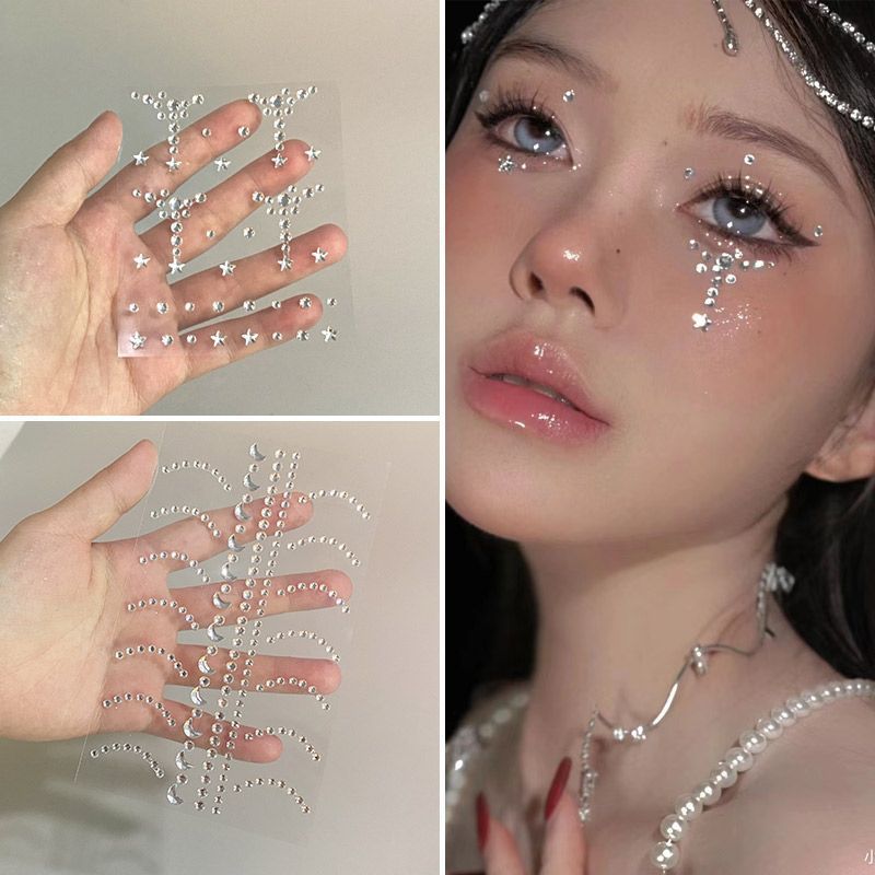 Face Stickers Shiny Crystal Te - Electronics & Gadgets Beginning With D incelemesi ve fiyatı