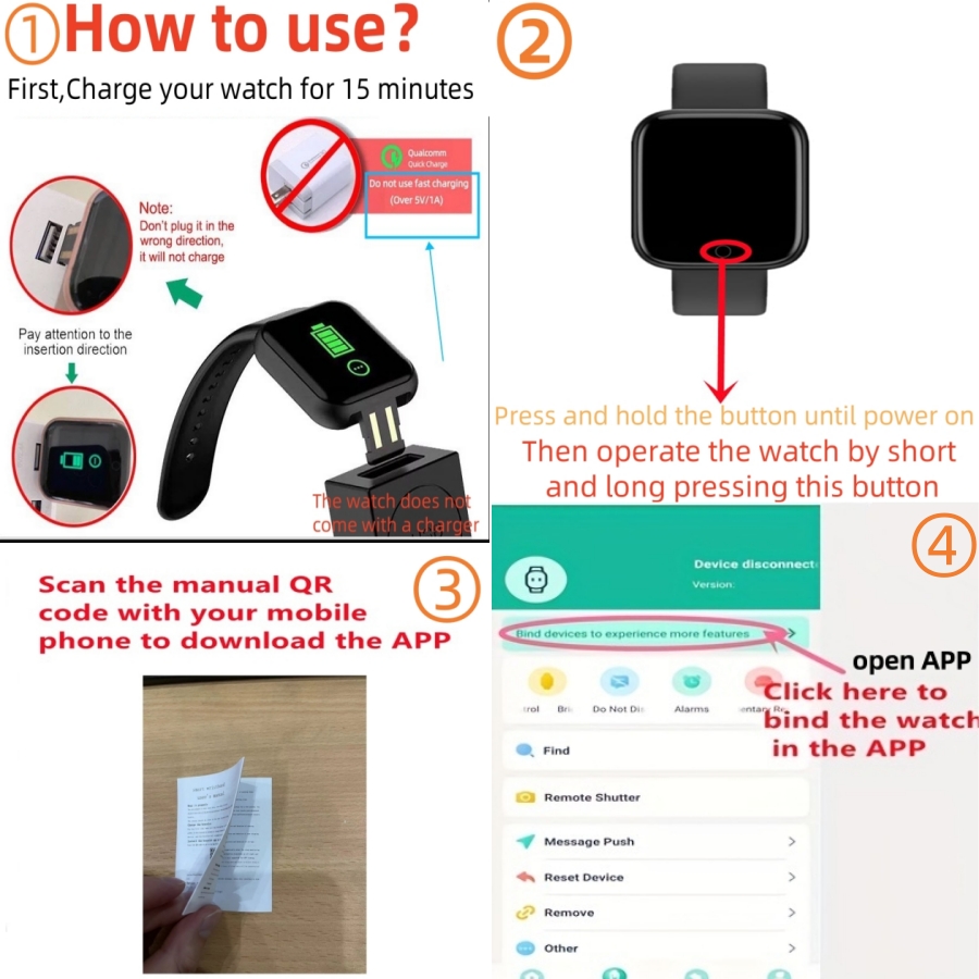 Smart Watch Message Remind Mus - Smart Watch Kids incelemesi ve fiyatı