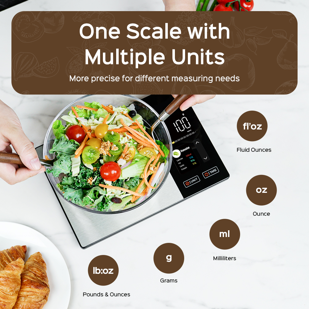 Smart Kitchen Scale Stainless  - Electronics Quiz incelemesi ve fiyatı