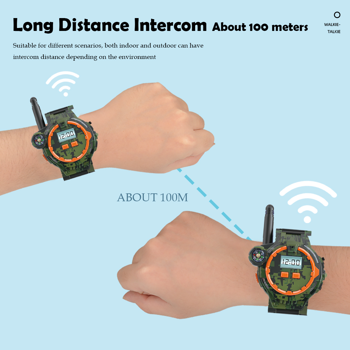 2Pcs Electronic Walkie Talkie  - Electronics Gadgets To Gift incelemesi ve fiyatı