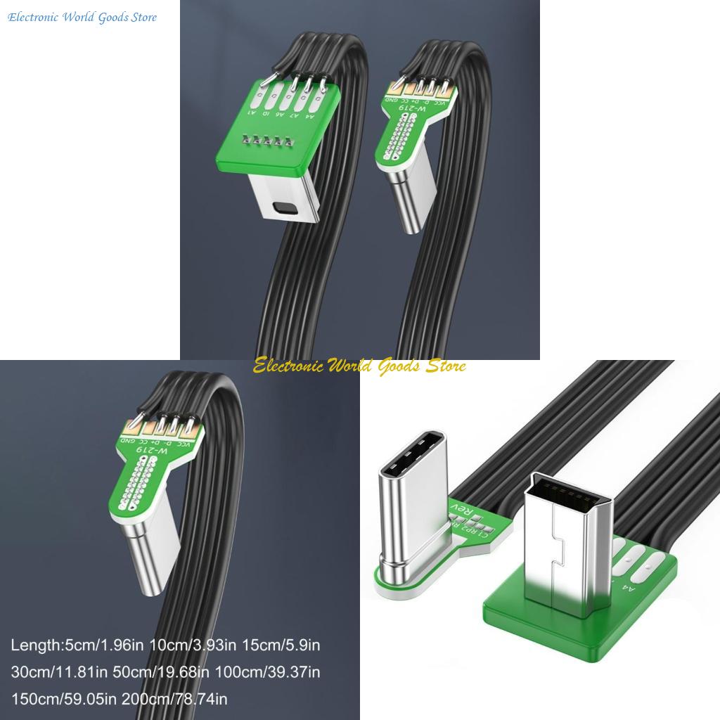 Flat Type C to USB Cable Type  - Electronics And Gadgets With C incelemesi ve fiyatı