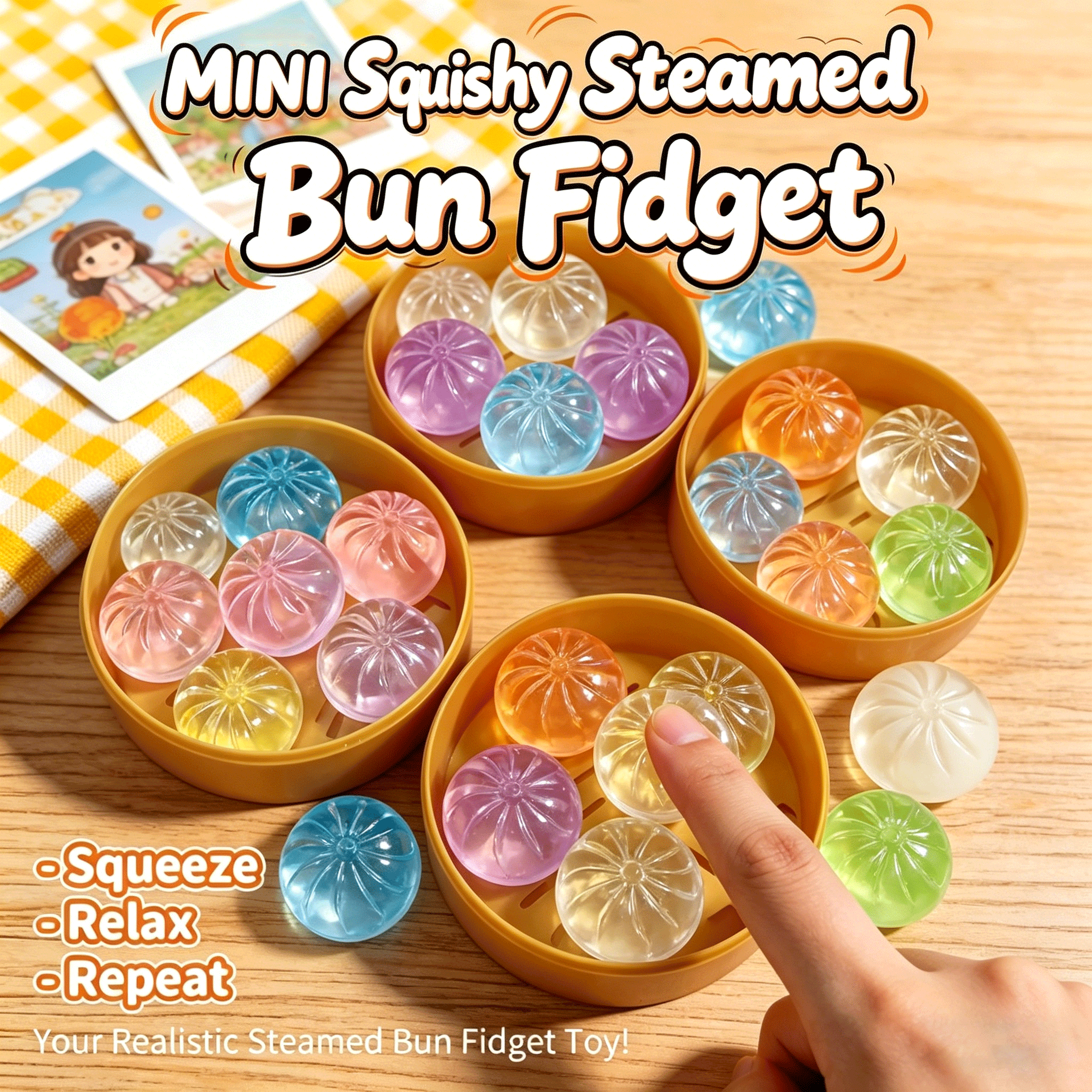 Mini Glitter Dumpling Squishes - Electronics Latest Gadgets incelemesi ve fiyatı