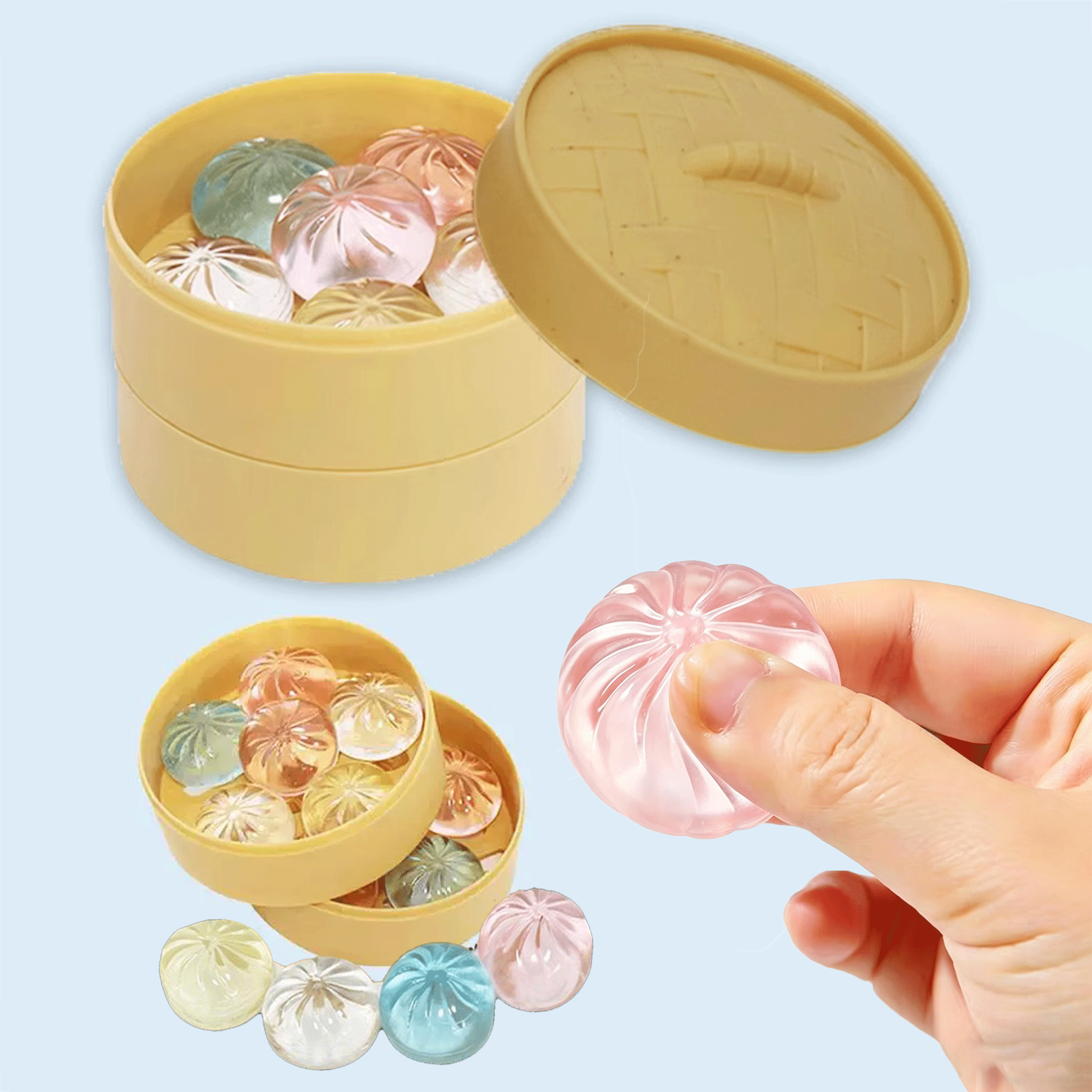 Mini Glitter Dumpling Squishes - Electronics Latest Gadgets incelemesi ve fiyatı