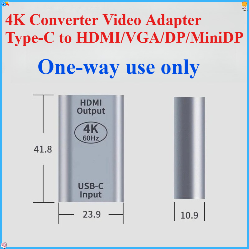 4K Converter Video Adapter Typ - Electronics And Gadgets With C incelemesi ve fiyatı