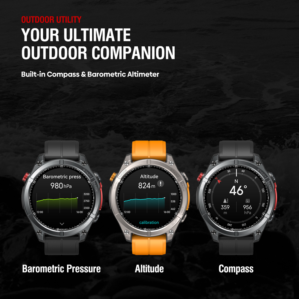 NEW Zeblaze Stratos 4 GPS Smar - Electronics Quiz incelemesi ve fiyatı