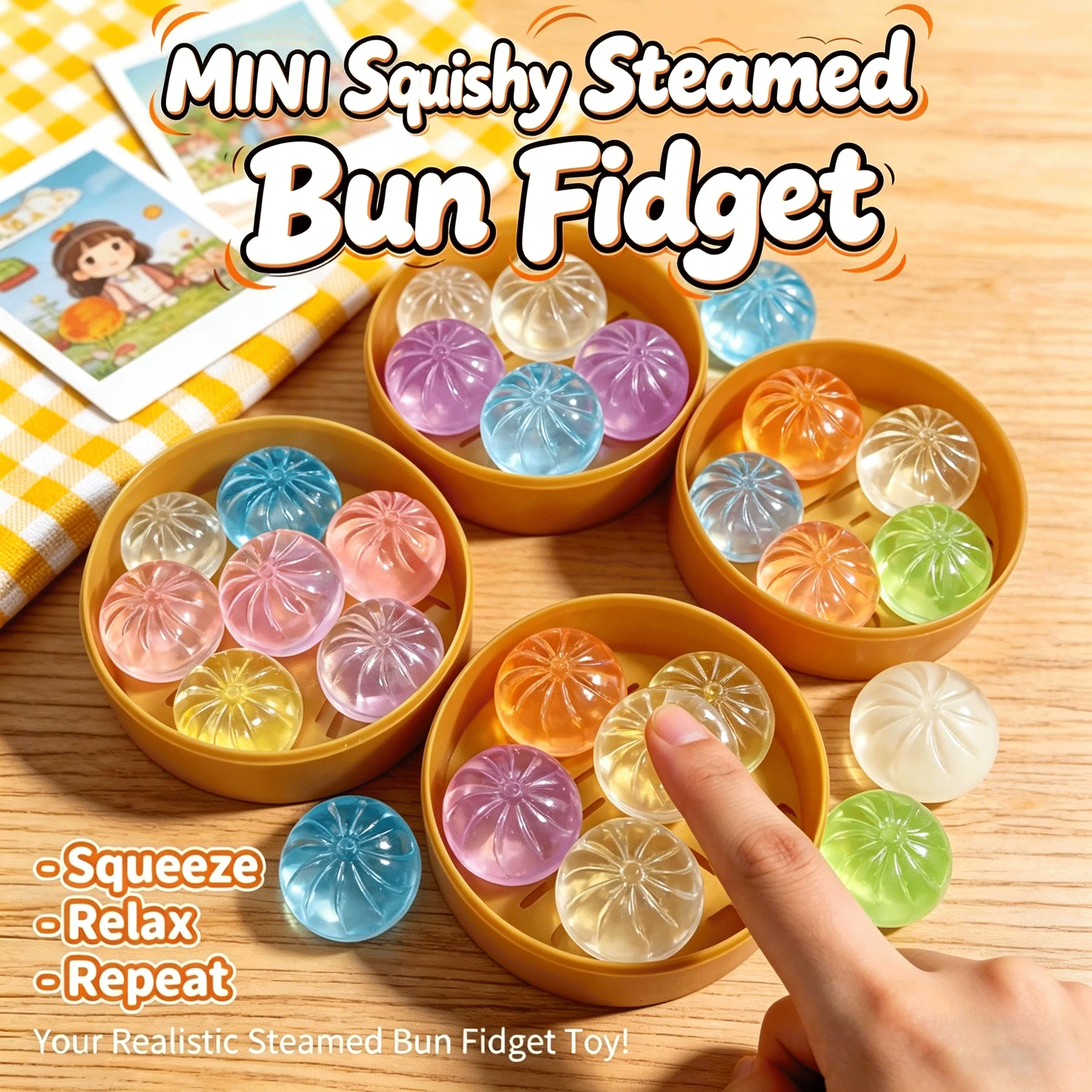Mini Glitter Dumpling Squishes - Electronics Latest Gadgets incelemesi ve fiyatı