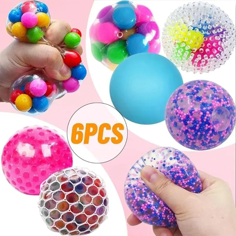 Rainbow Squeeze Ball Set (6PCS - Electronics Latest Gadgets incelemesi ve fiyatı
