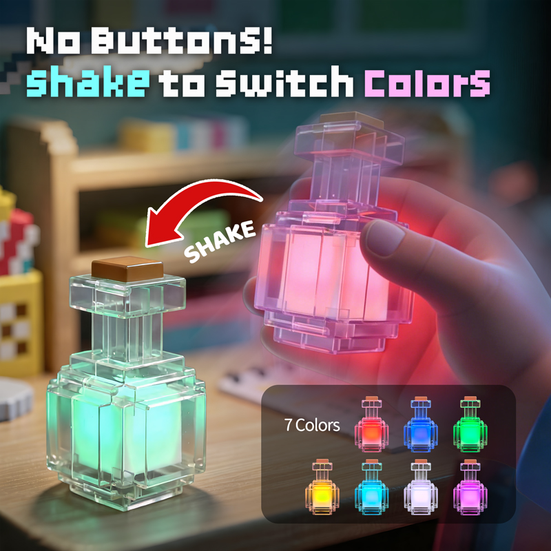 Novelty Pixel Medicine Bottle  - Electronics Latest Gadgets incelemesi ve fiyatı